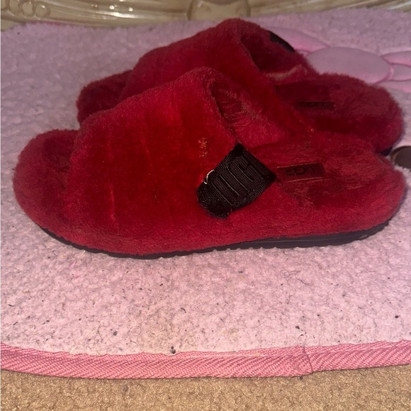 Red UGG Slippers - Picture 2 of 4